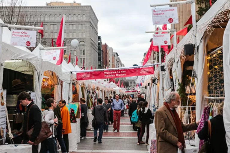 Washington Downtown Holiday Market DowntownDC BID 768x511